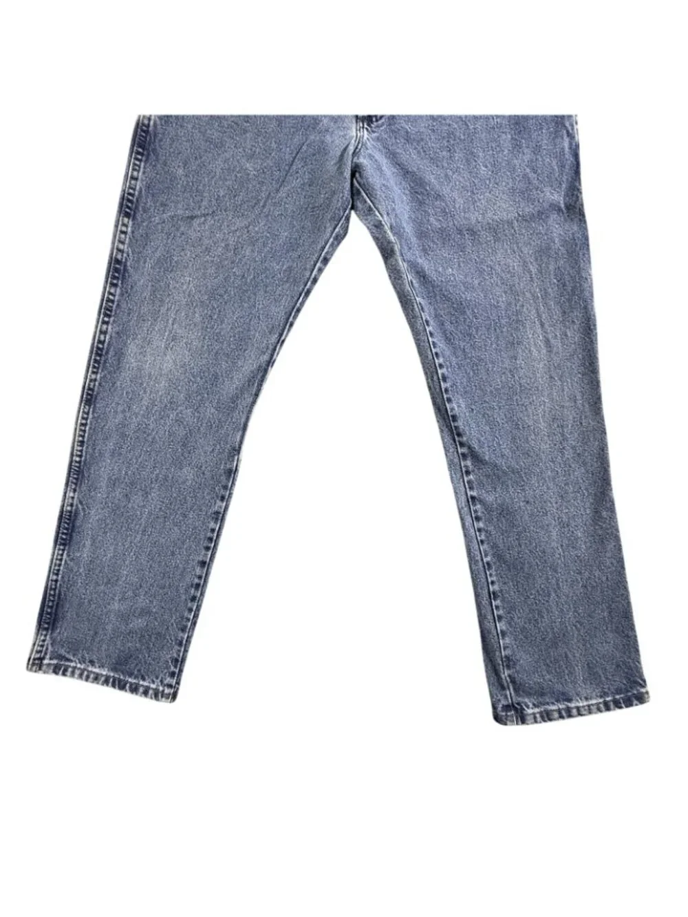 Wrangler Jeans Mens 36x32 Blue Cowboy Cut Straight Denim Medium Wash 1013MWZGK